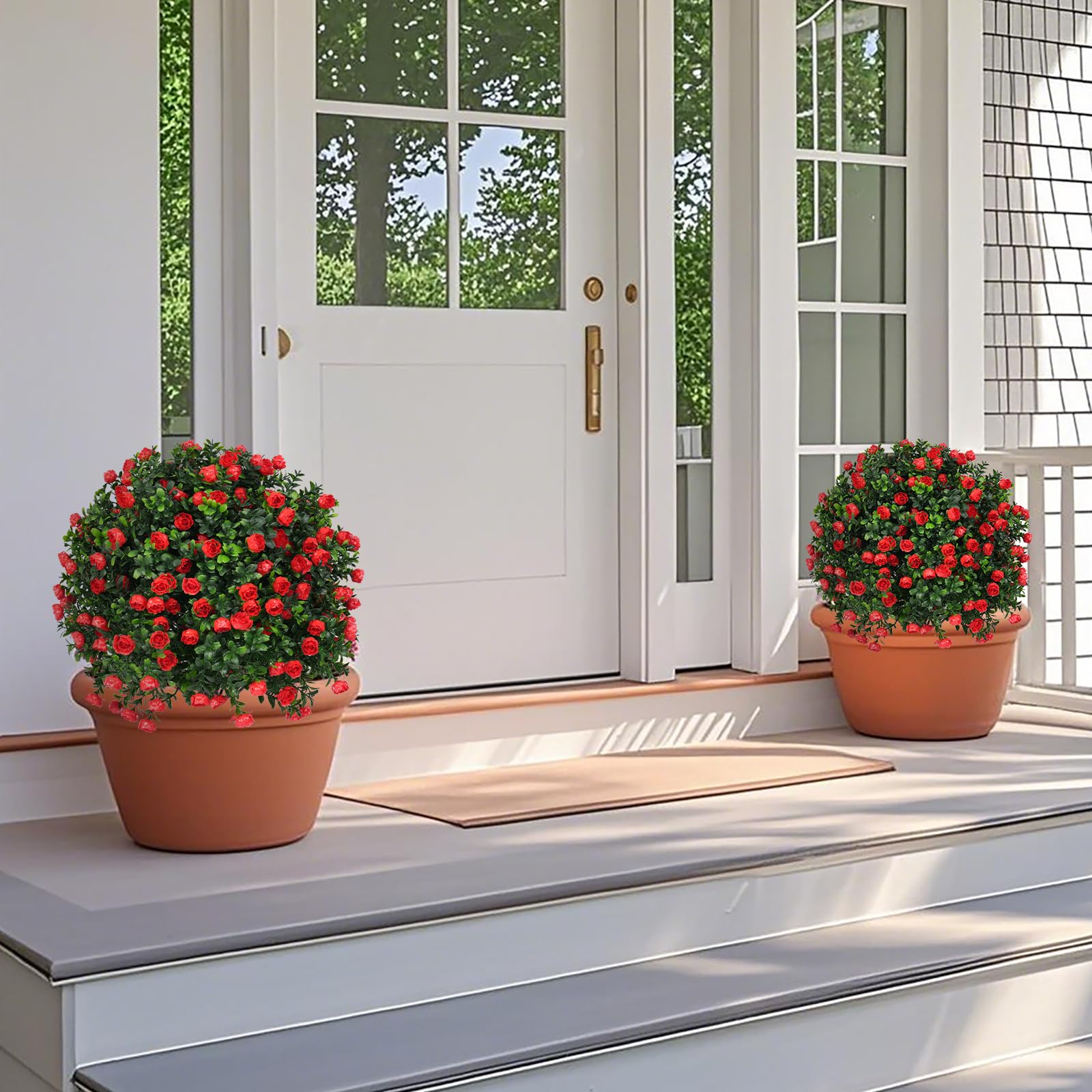 Grooy topiary requires no watering for porch use