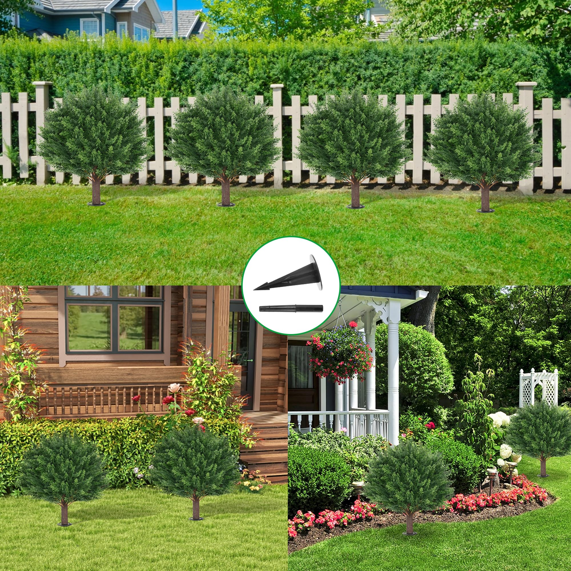 Easy to wipe clean keeps greenery looking fresh