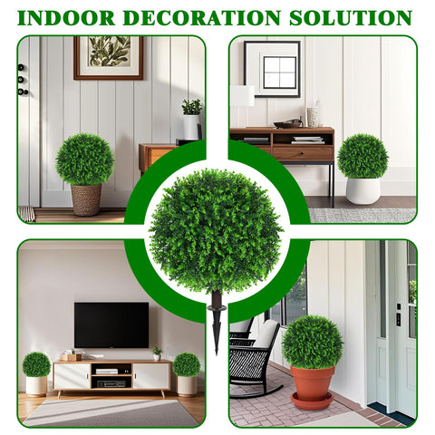 UV-resistant Grooy topiary made of durable PE material