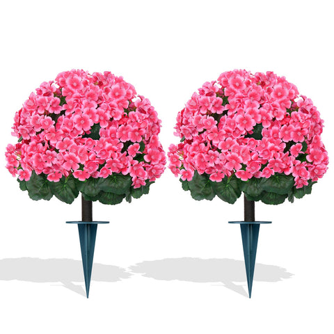 Grooy two-pack topiary for versatile indoor outdoor decorating.