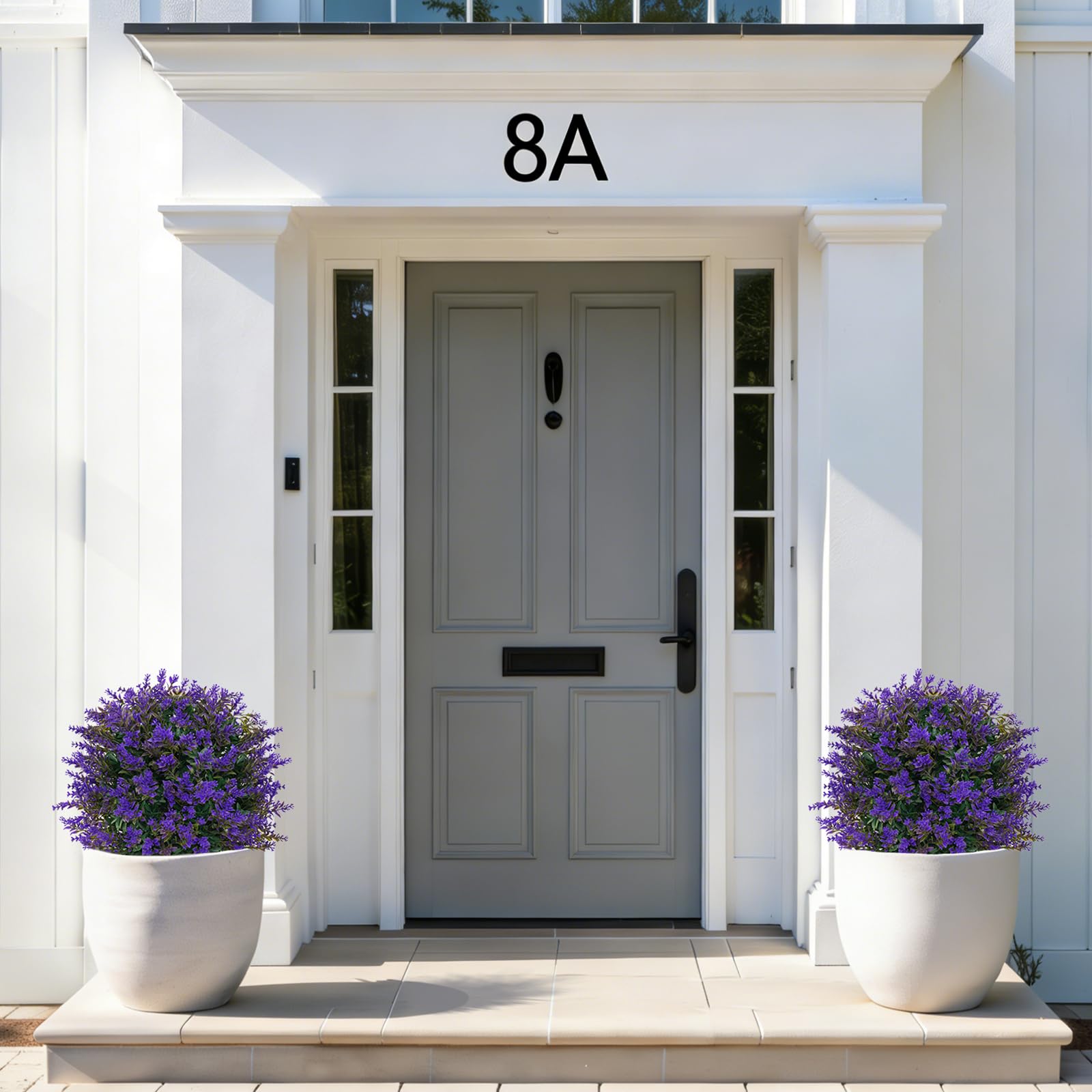 Grooy topiary balls showing stakes for secure outdoor installation.