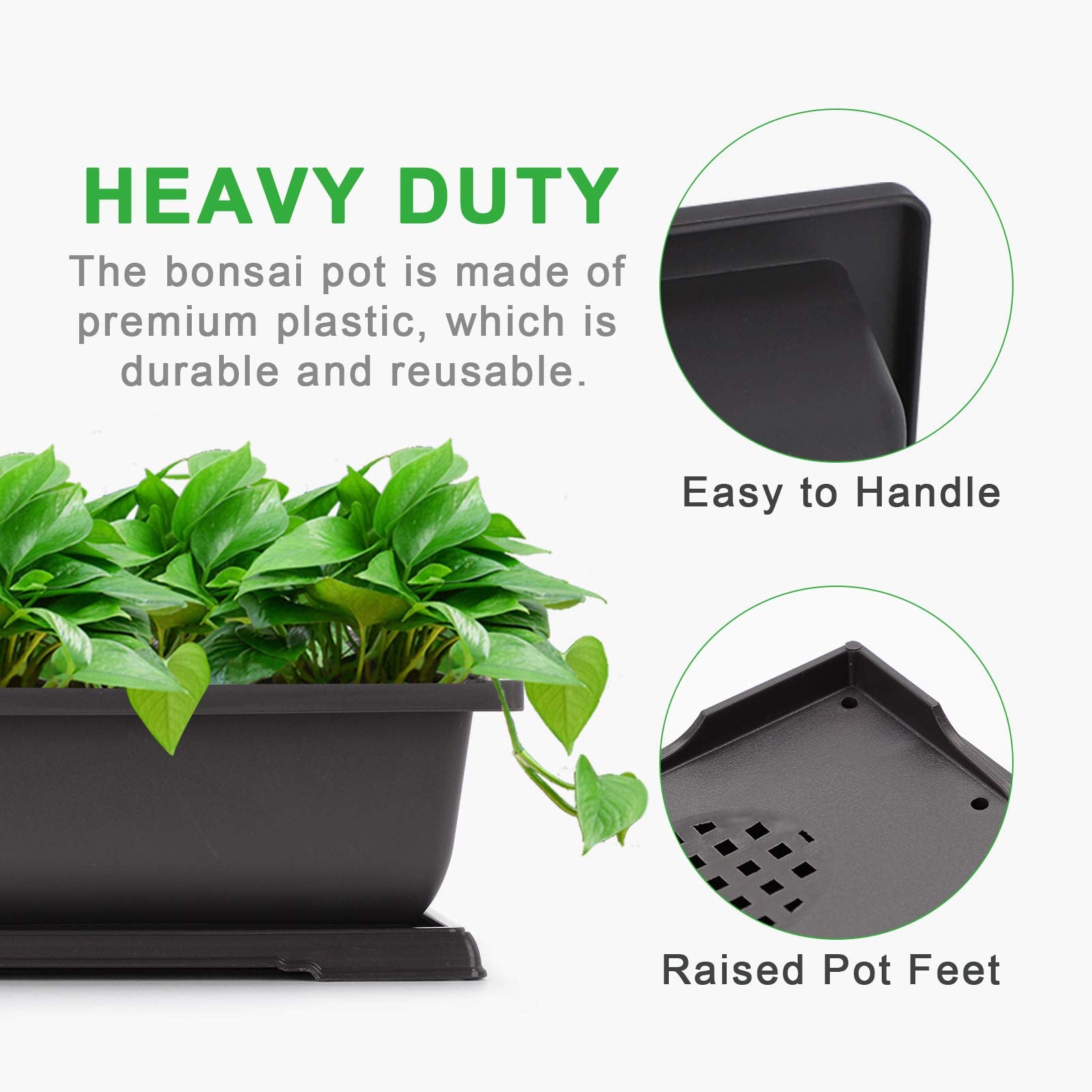 GROWNEER repotting mat keeps workspace clean during gardening tasks.