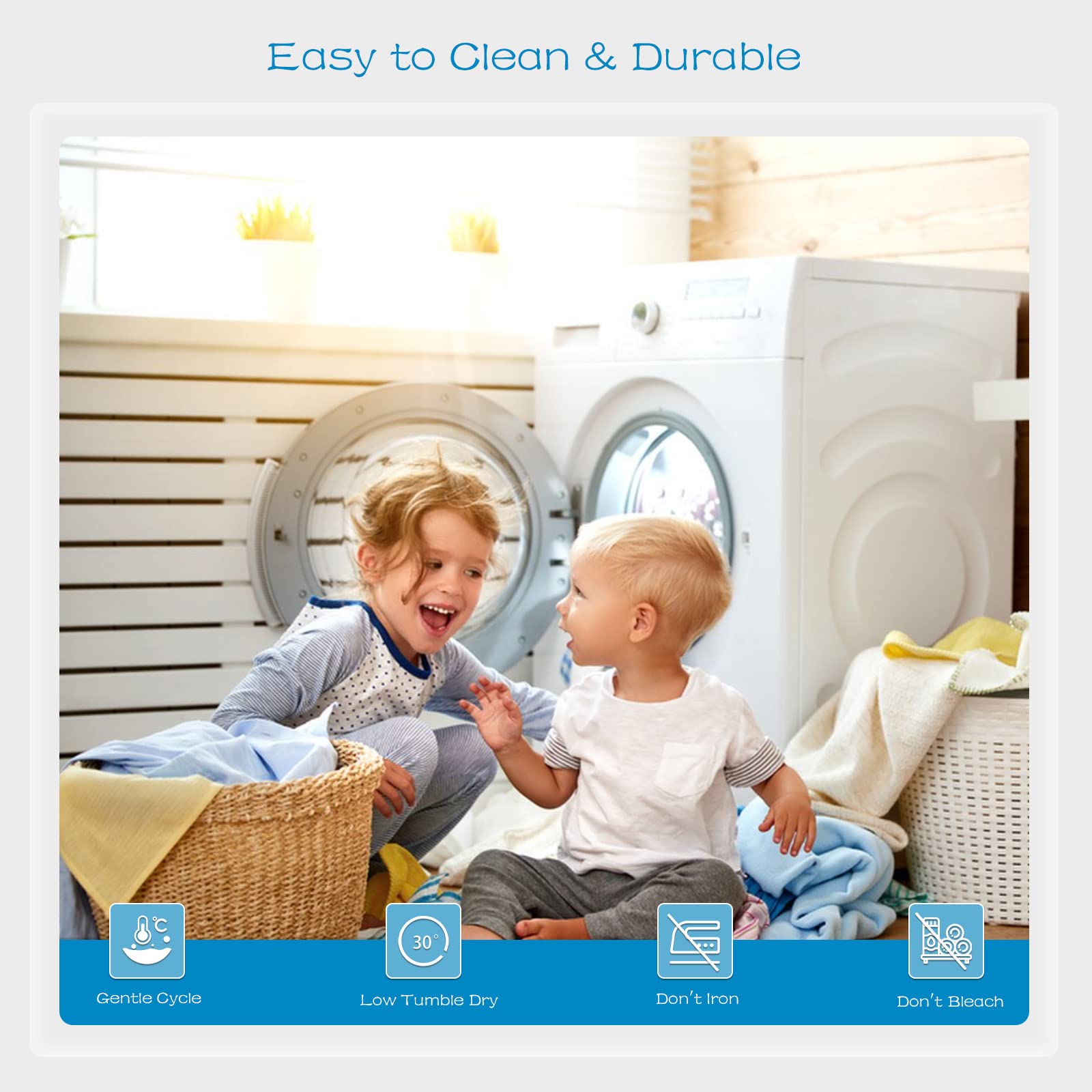 GRT two-pack packaging display highlighting easy care and protection.