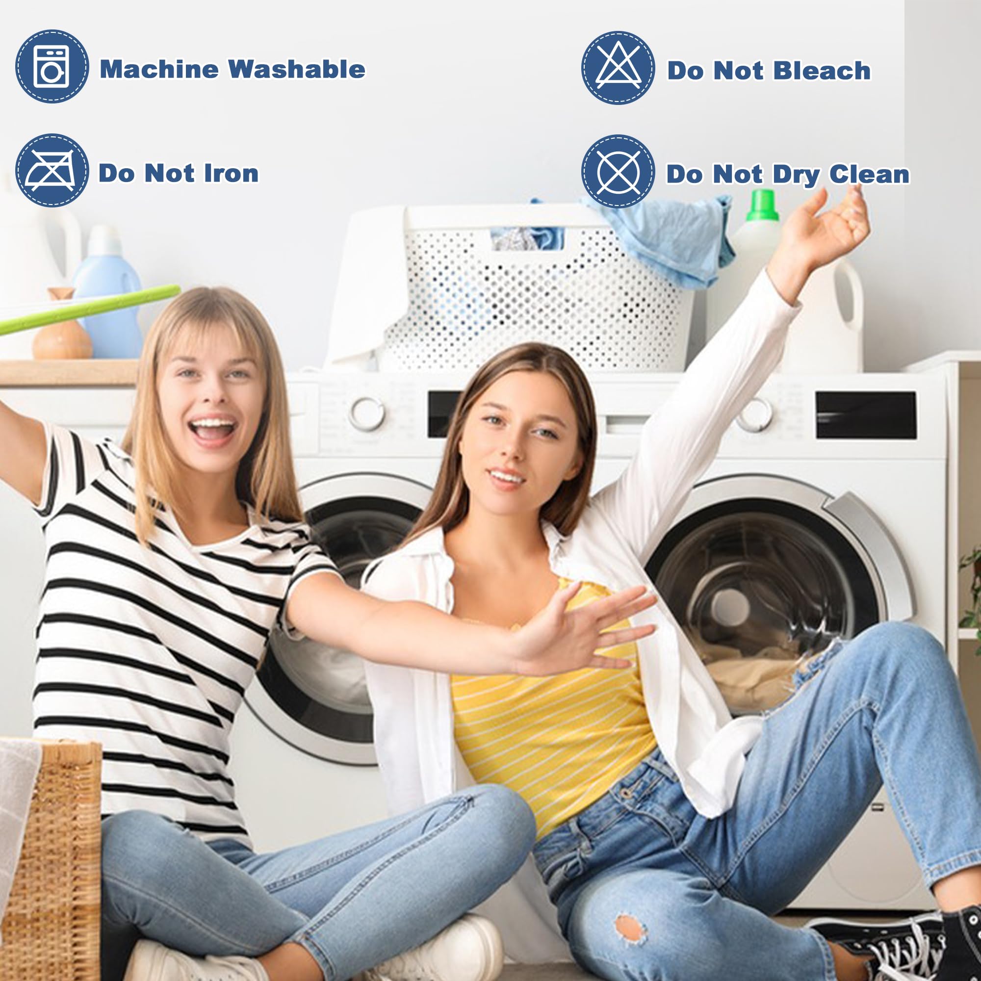 GRT Twin XL machine-washable care makes cleaning easy