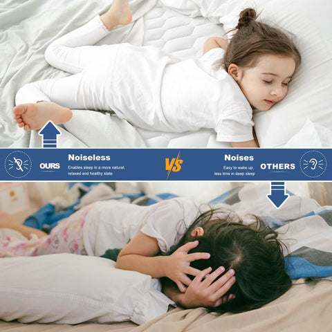 GRT fitted skirt ensures a secure fit on twin XL mattresses