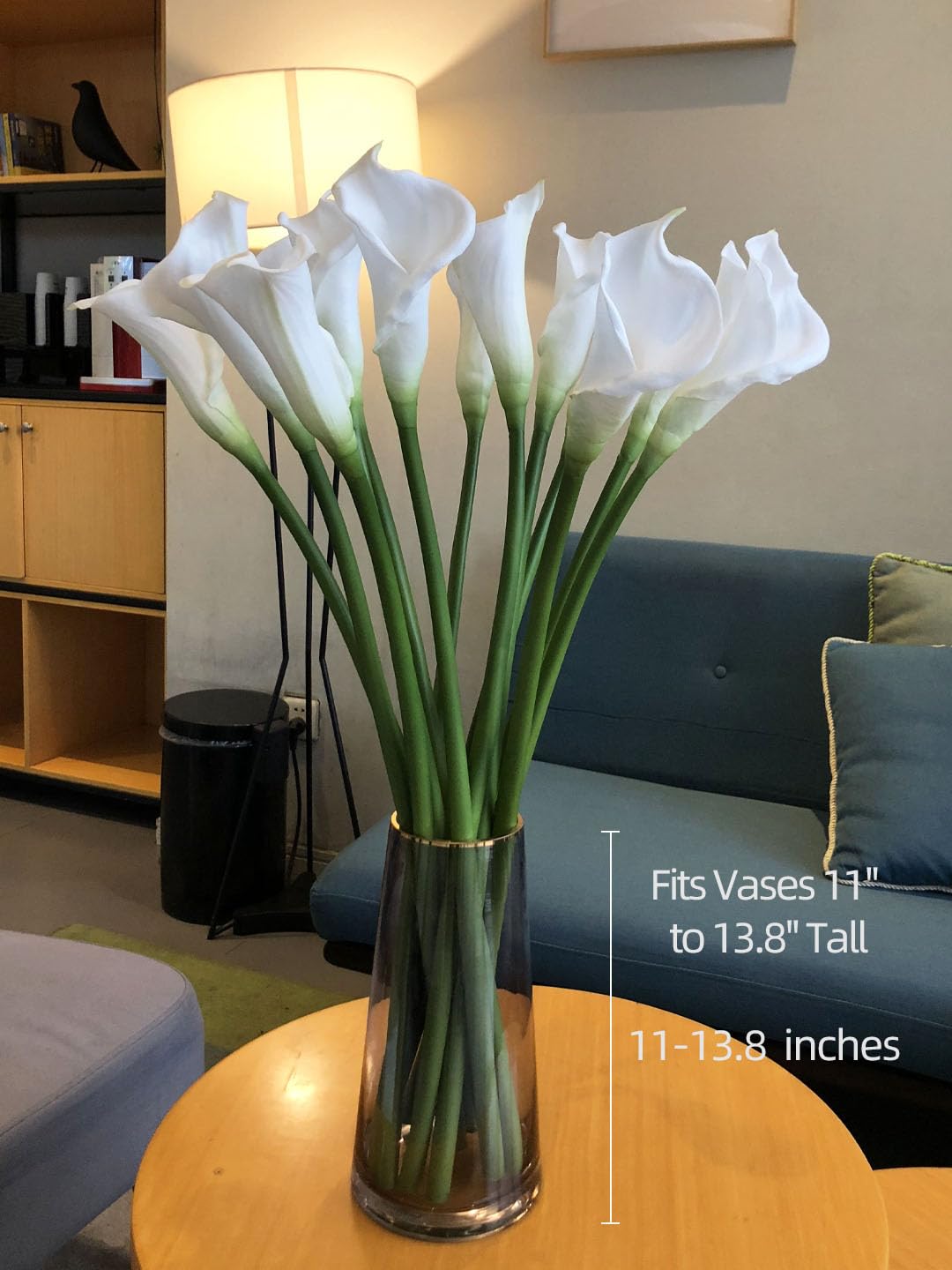 grtefhu Calla Lily packaging with 12 stems ready for display