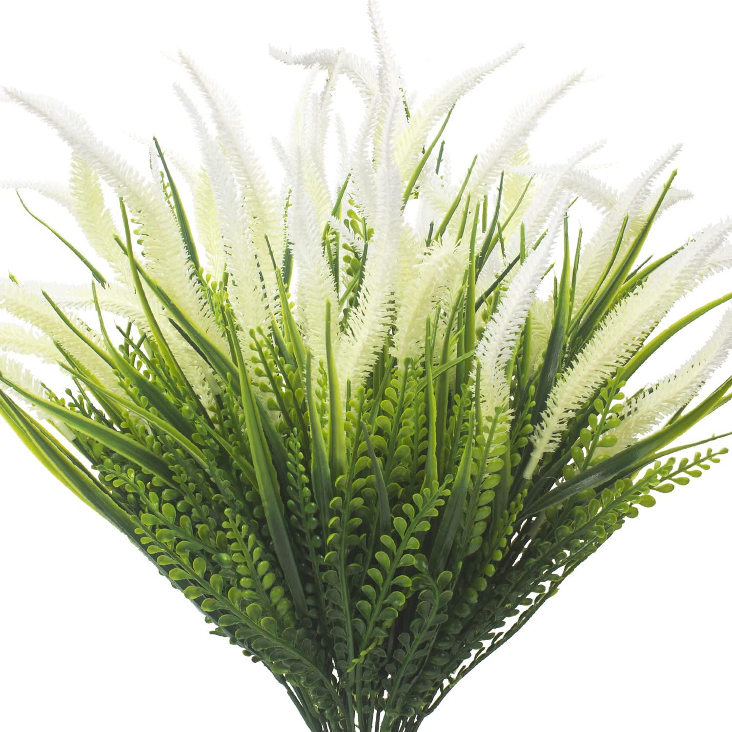 Grunyia 10 bundles outdoor artificial plants close-up lifelike blooms