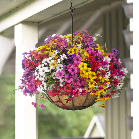 Grunyia 20 Bundles artificial flowers arranged in vase demonstrate no-fade color