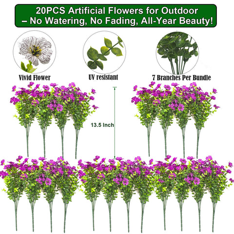 Grunyia UV-resistant fuchsia blooms brighten porches and planters year-round.