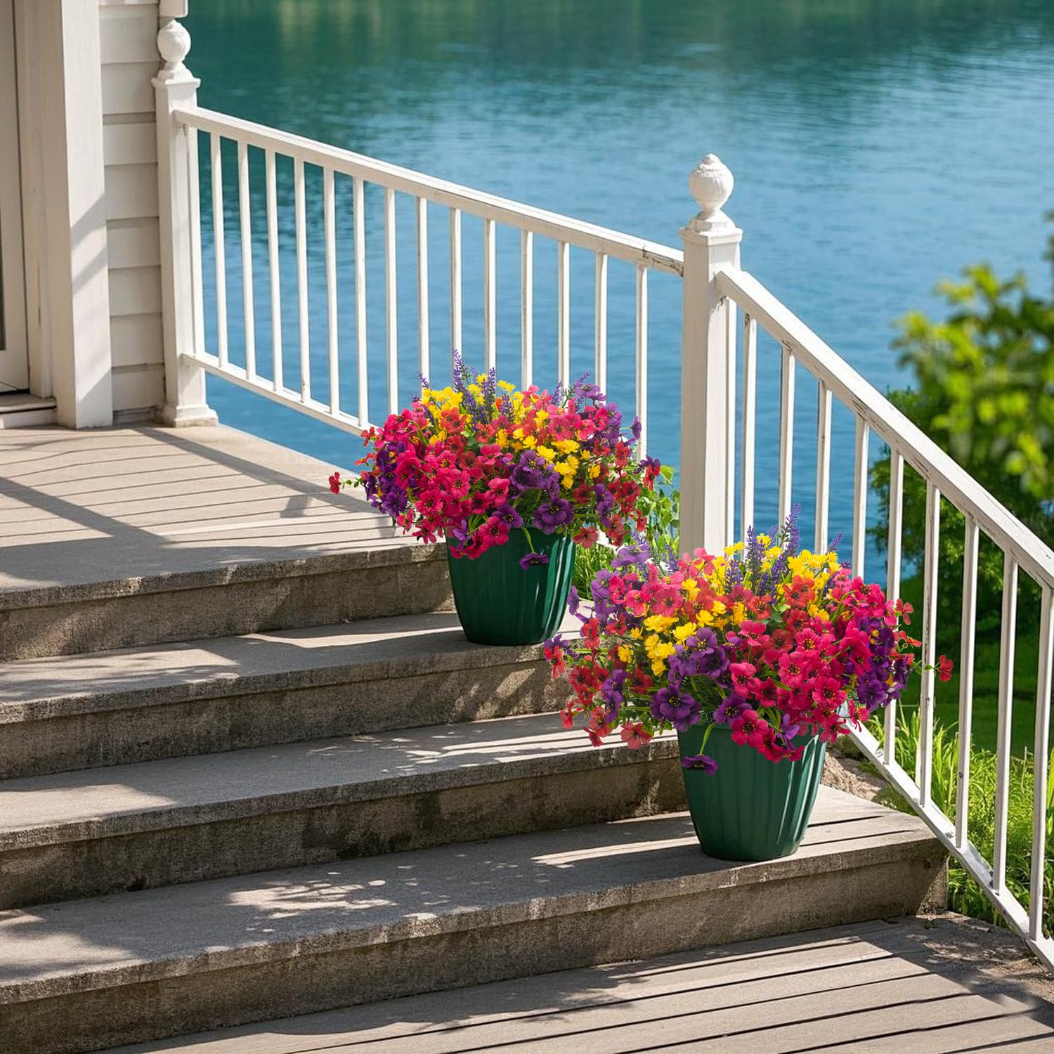 Grunyia all season durable outdoor blooms require no watering