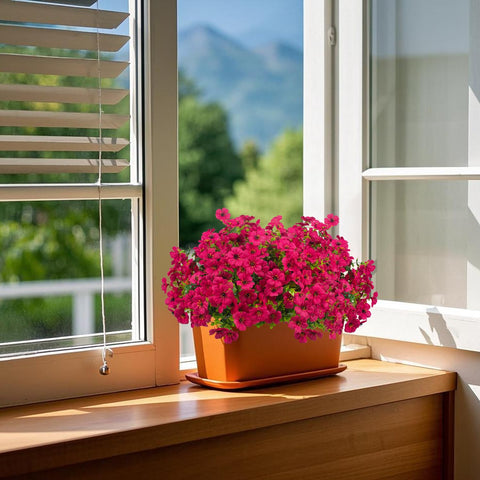 Grunyia artificial daisy all-season blooms for year-round display.