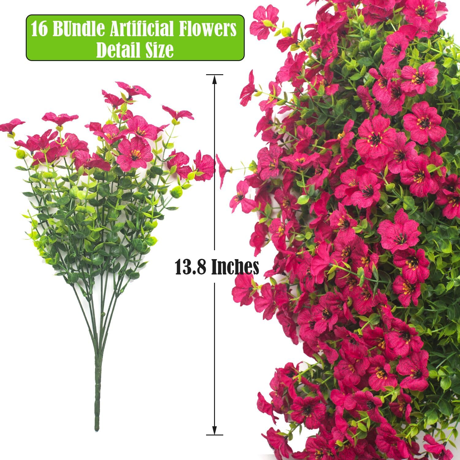 Grunyia artificial daisy porch decoration for welcoming outdoor spaces.