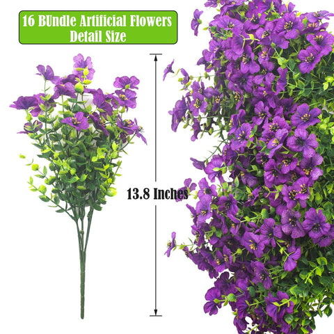 Grunyia artificial daisy porch display adds maintenance-free charm.