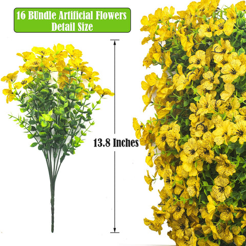 Grunyia yellow daisies brighten a balcony with UV-resistant color that lasts