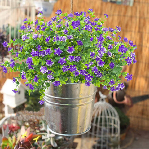 Grunyia blue eucalyptus with seven flexible stems for versatile shrub arrangements.