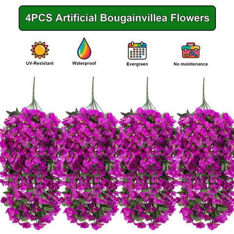 Grunyia Bougainvillea four bundles ready for outdoor mounting.