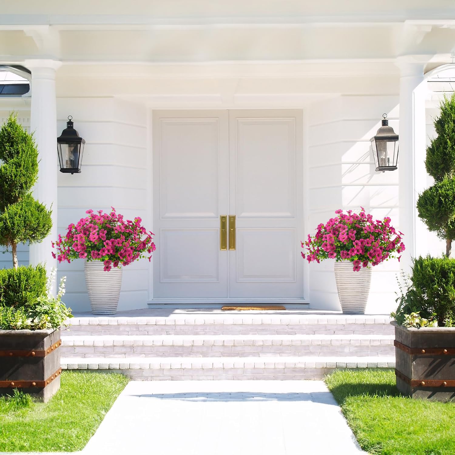 Grunyia daisy porch decor looks natural and versatile for spaces.