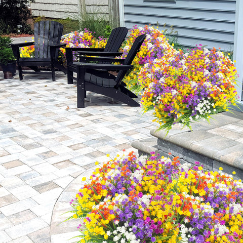 Grunyia easy-maintenance artificial flowers suitable for busy homes and offices.