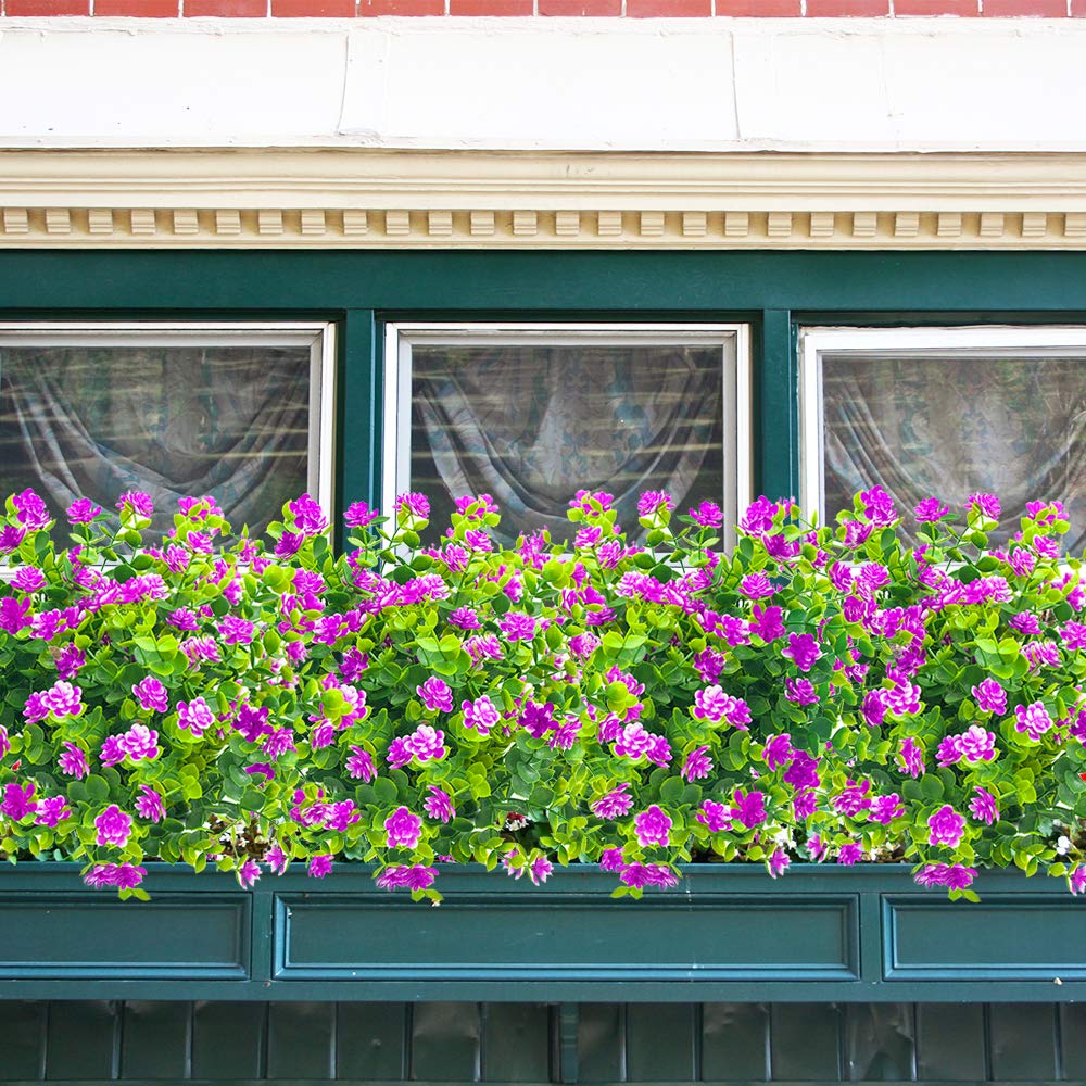 Grunyia green faux greenery elevates porch and patio decor