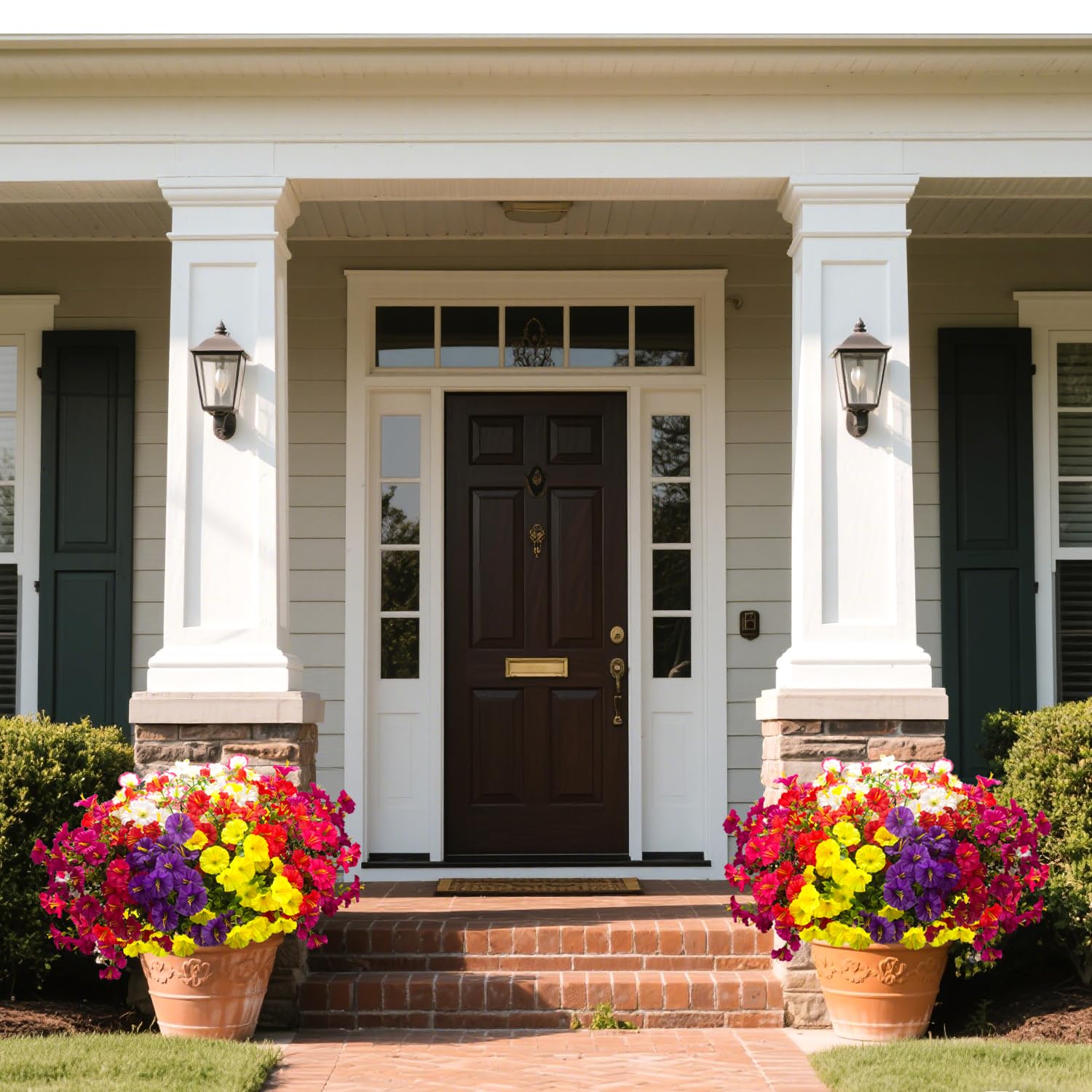 Grunyia morning glory bundles ideal for porches, patios, and window boxes.