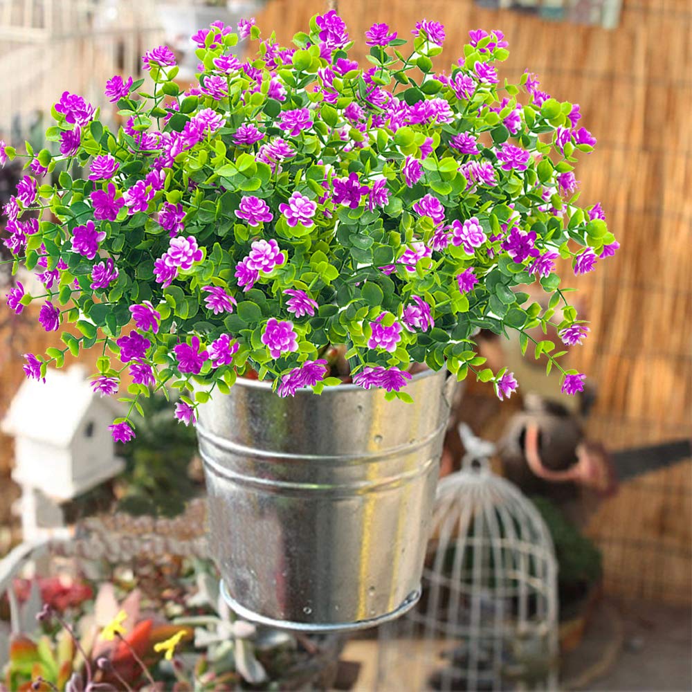 Grunyia realistic artificial flowers resemble real petals and leaves