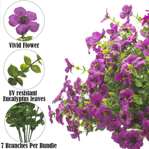 Grunyia silk outdoor flowers require no watering for easy year-round decoration