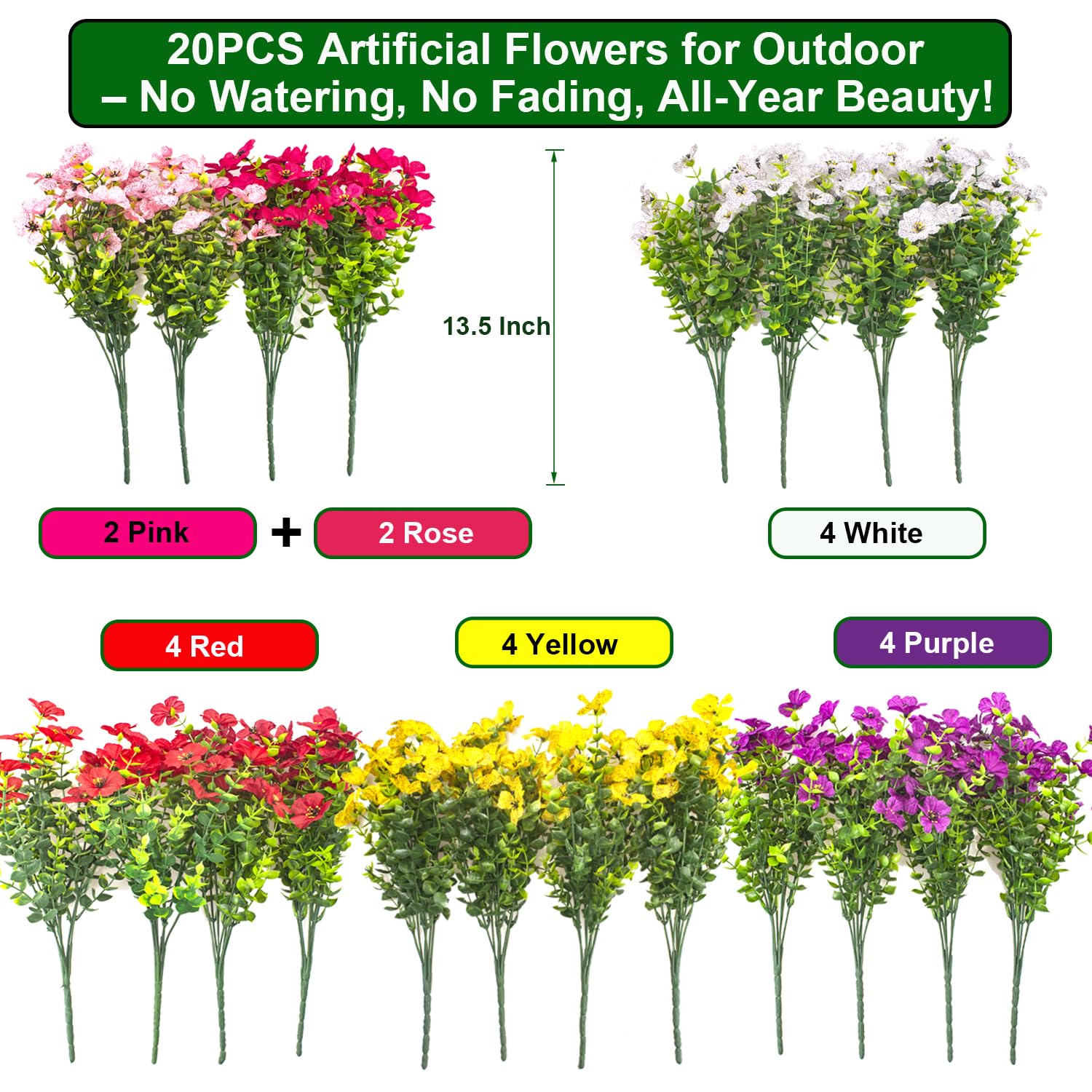 Grunyia UV-resistant blooms in porch planters stay vibrant all season.