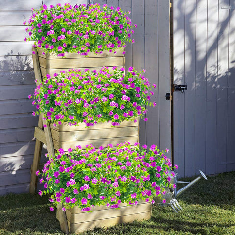 Grunyia uv-resistant plastic plant suitable for long outdoor use