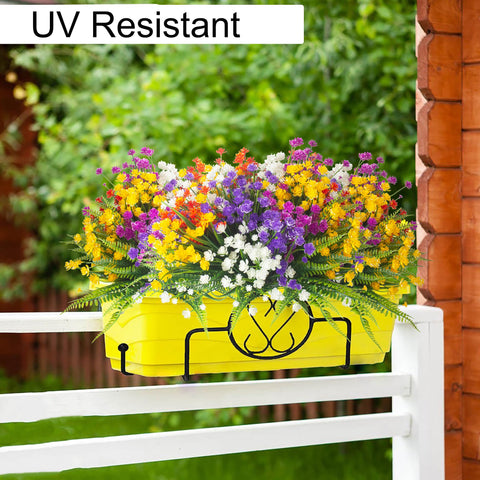 Grunyia window box greenery for a vibrant balcony display.
