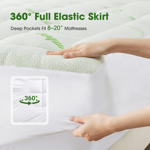 GRUSIGN snow-down-alternative filling adds plush softness without shifting