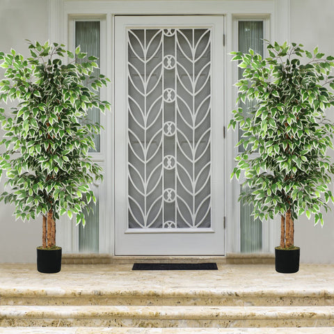GTIDEA 6ft ficus offers year-round decor without upkeep.