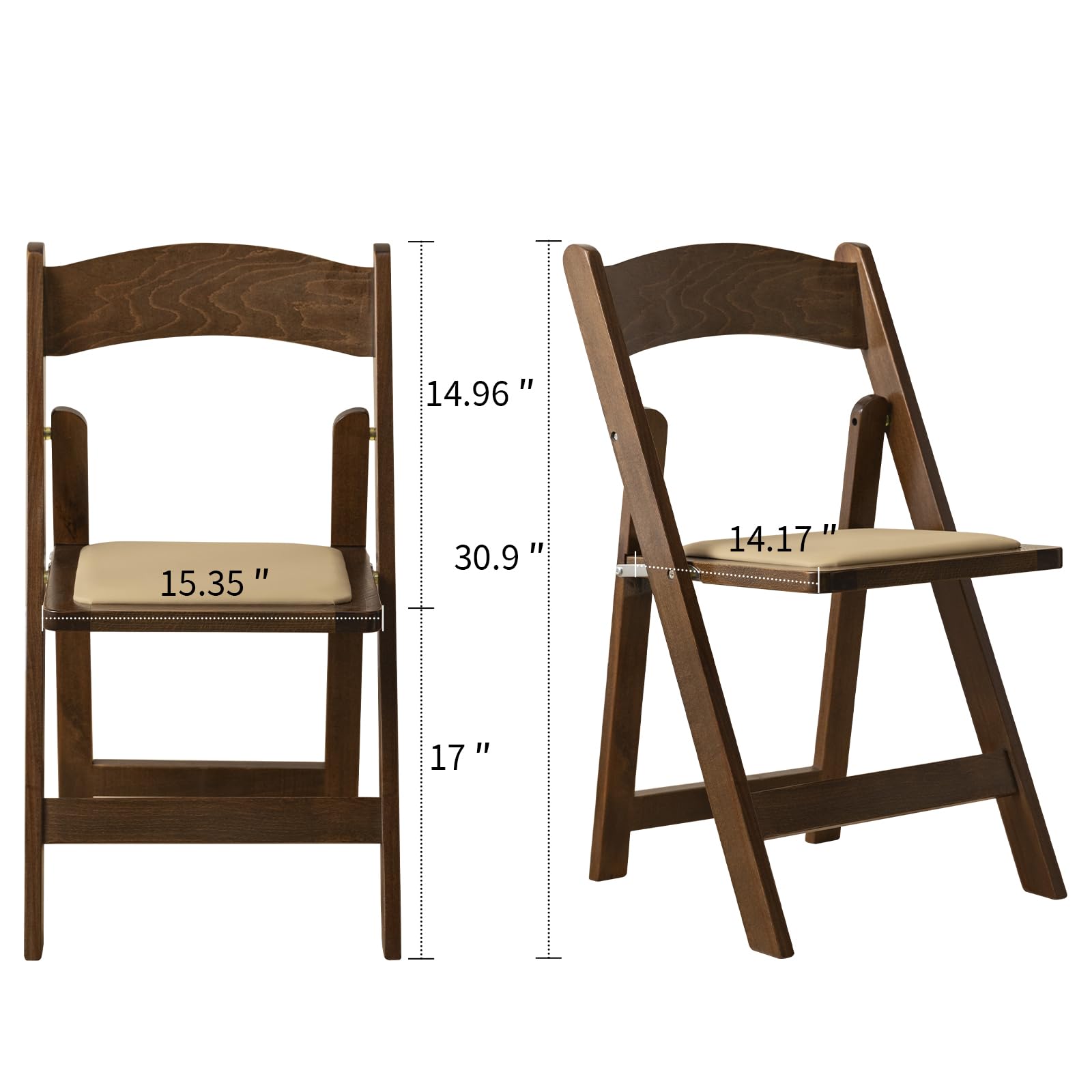GTNSAFP chair fits dining rooms or events, versatile seating option.