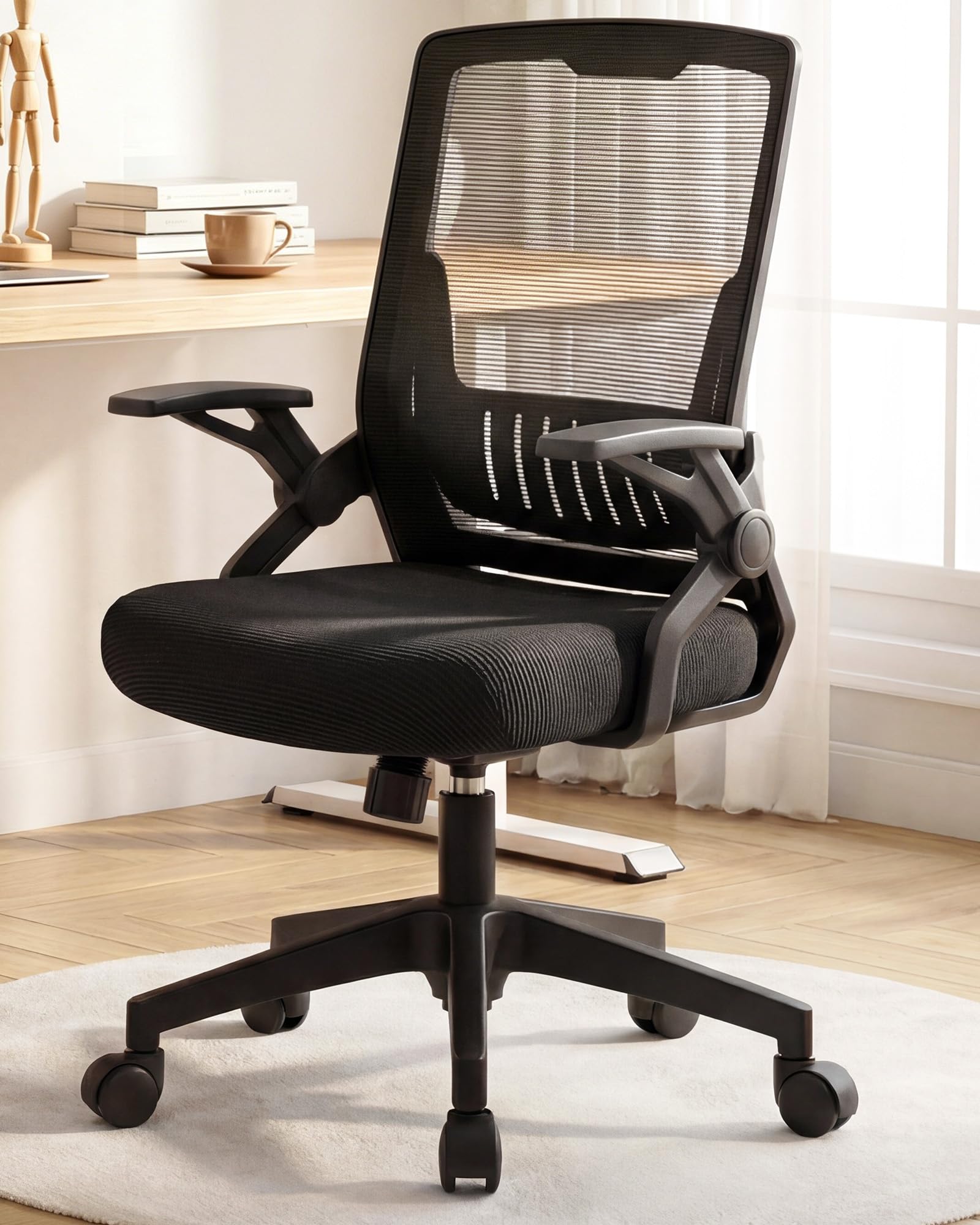 GTPLAYER ergonomic chair mesh back allows airflow to keep you cool