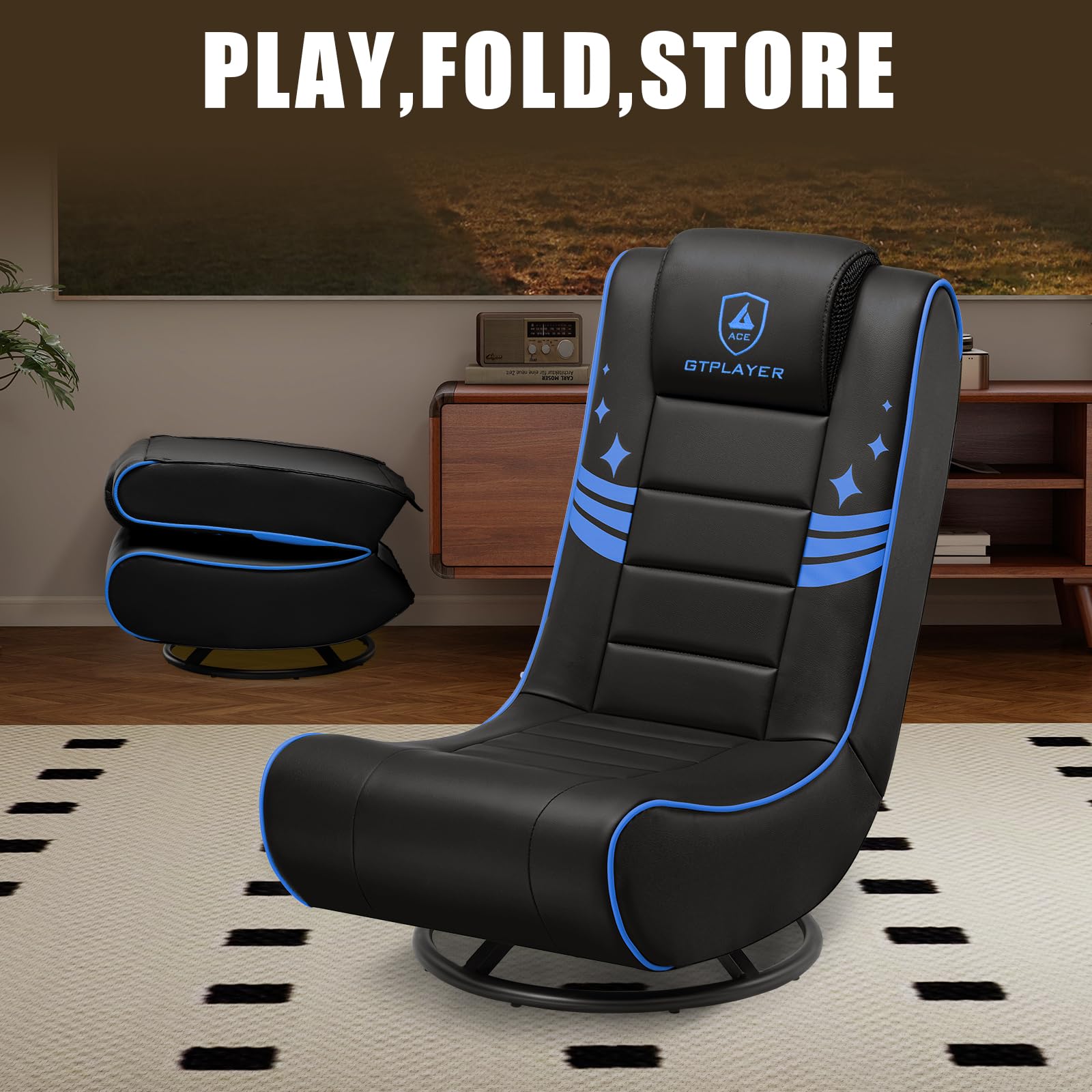 Ergonomic cushioning from GTPLAYER provides lasting comfort during gaming sessions.