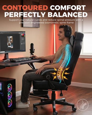 GTPLAYER chair base and wheels showcasing stability and smooth rolling