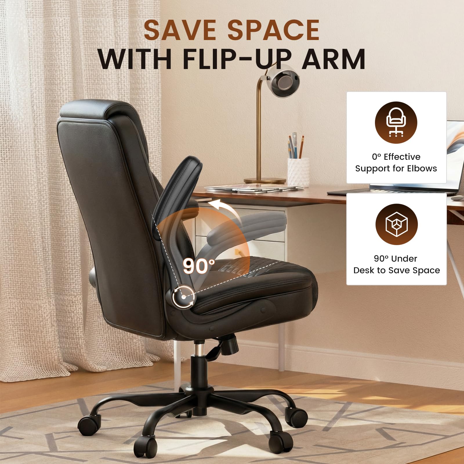GTPLAYER chair with 360-degree swivel for easy repositioning