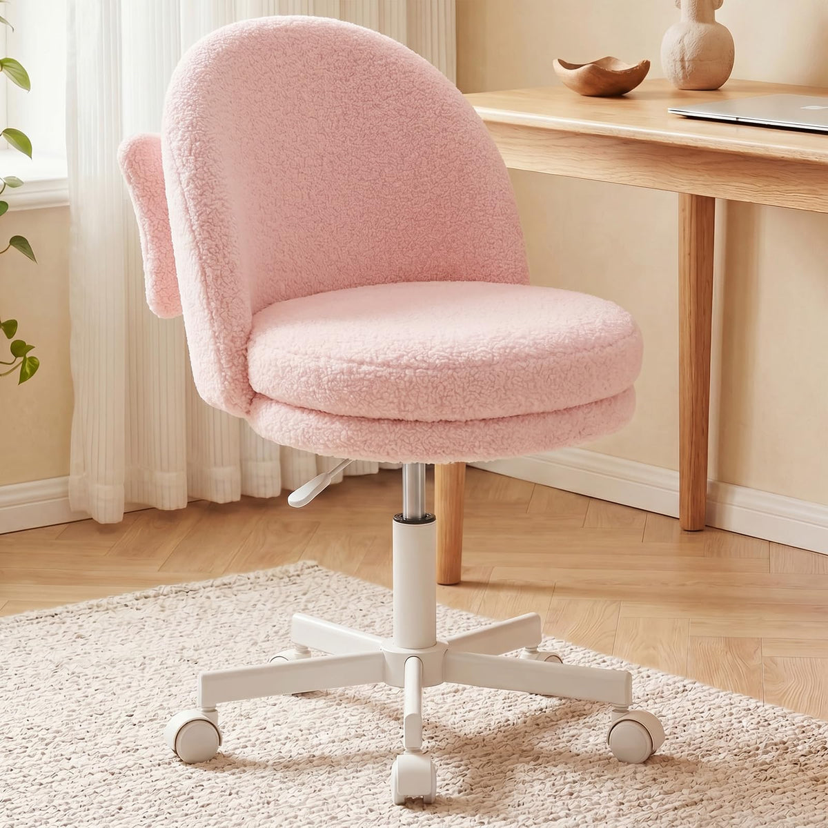 GTPLAYER velvet tall office chair with wheels offers versatile workspace comfort.