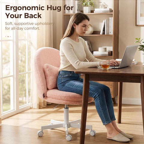 GTPOFFICE bow pillow adds decorative charm and extra lumbar support during use.