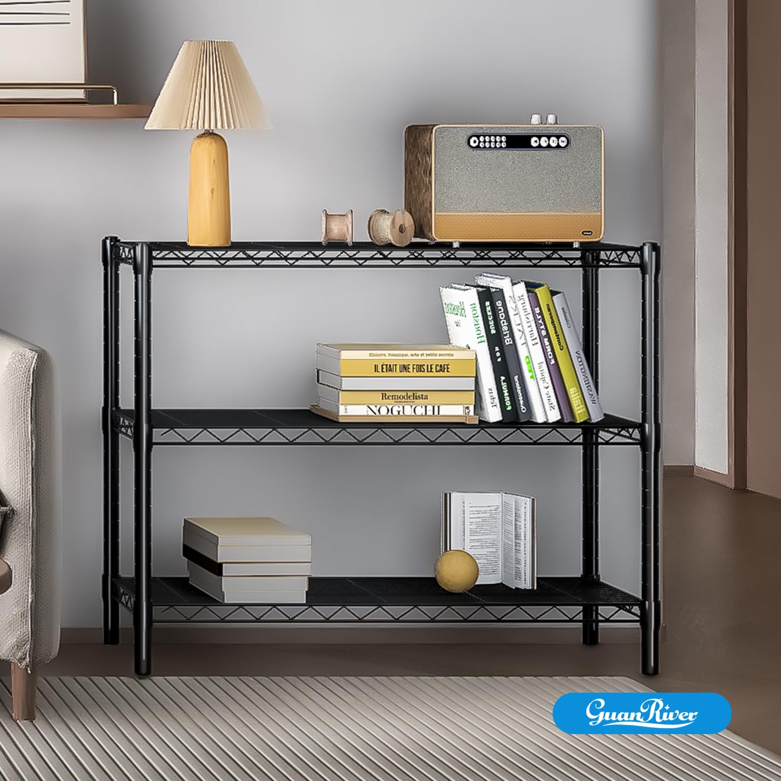 Guan River ideal for office spaces, keeping essentials neatly organized