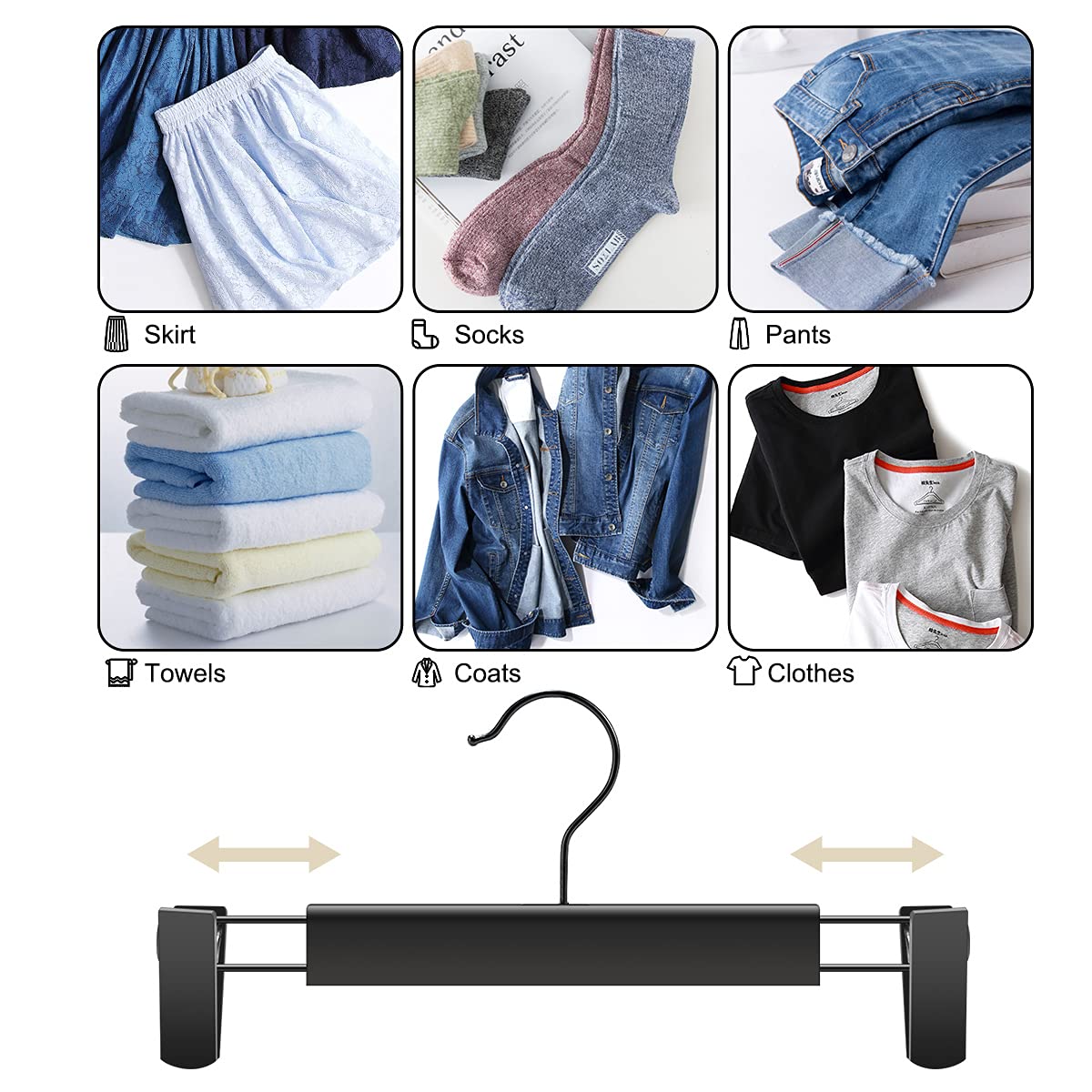GUANJUNE rust-resistant hook and smooth edges protect fabrics from snags.
