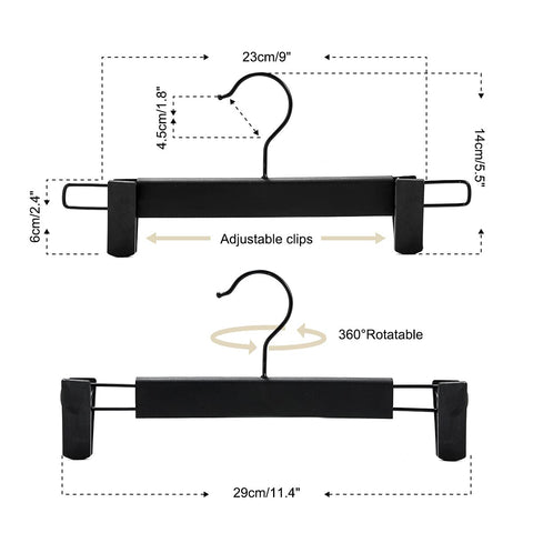 GUANJUNE space-saving hangers keep closets tidy and maximize storage.