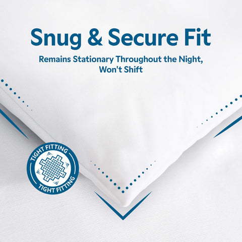 Guardmax secure-fit duvet cover with zipper closure keeps bedding neat.