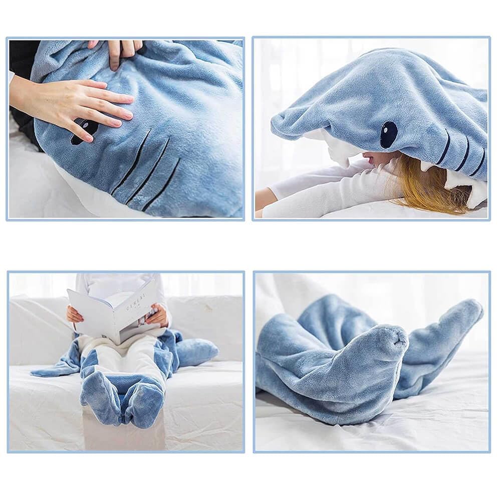 Gudina Shark Blanket Hoodie party-costume option offers standout warmth and fun.