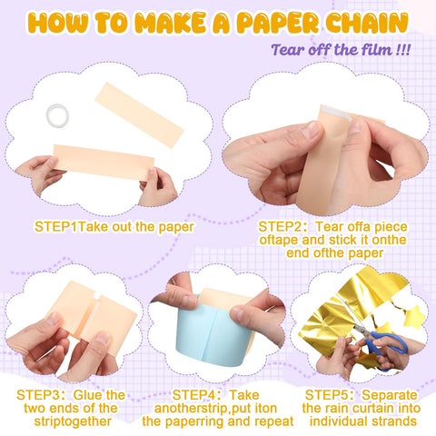 Gueevin crepe paper rolls for vibrant, flexible backdrops and DIY decor.
