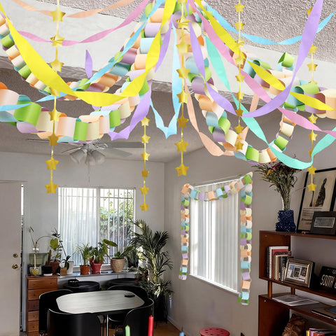 Gueevin double-sided tape provides secure, mess-free decoration installation.