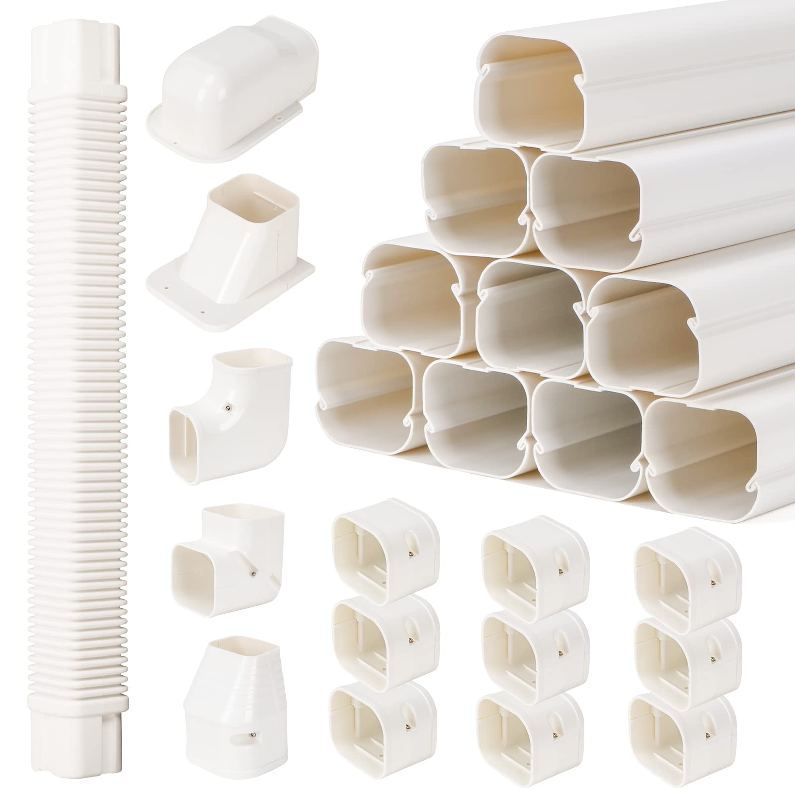 GUEQUITLEX beige finish blends with exteriors for discreet concealment.