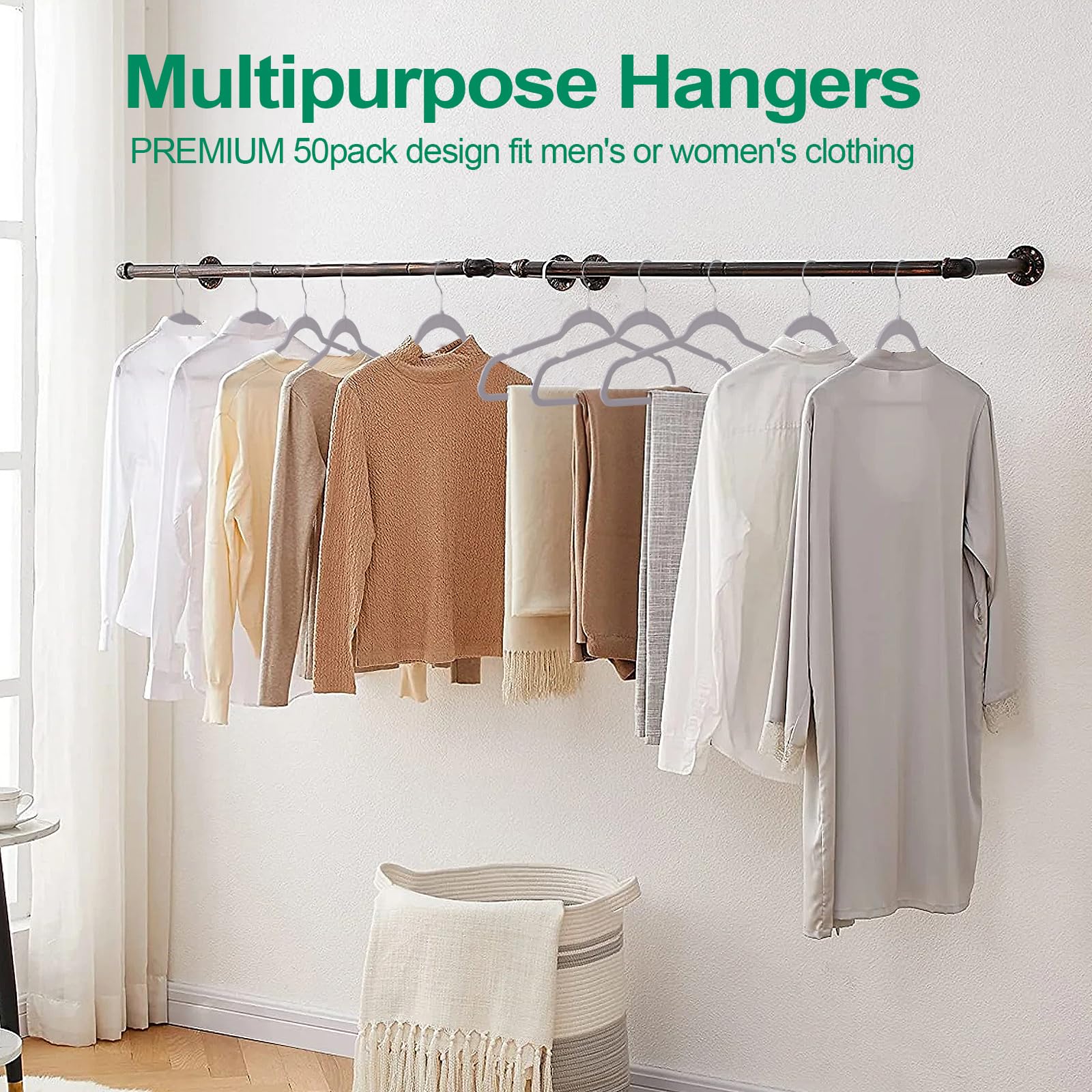 GUFUR rust-resistant coating keeps closet vibes fresh and long-lasting