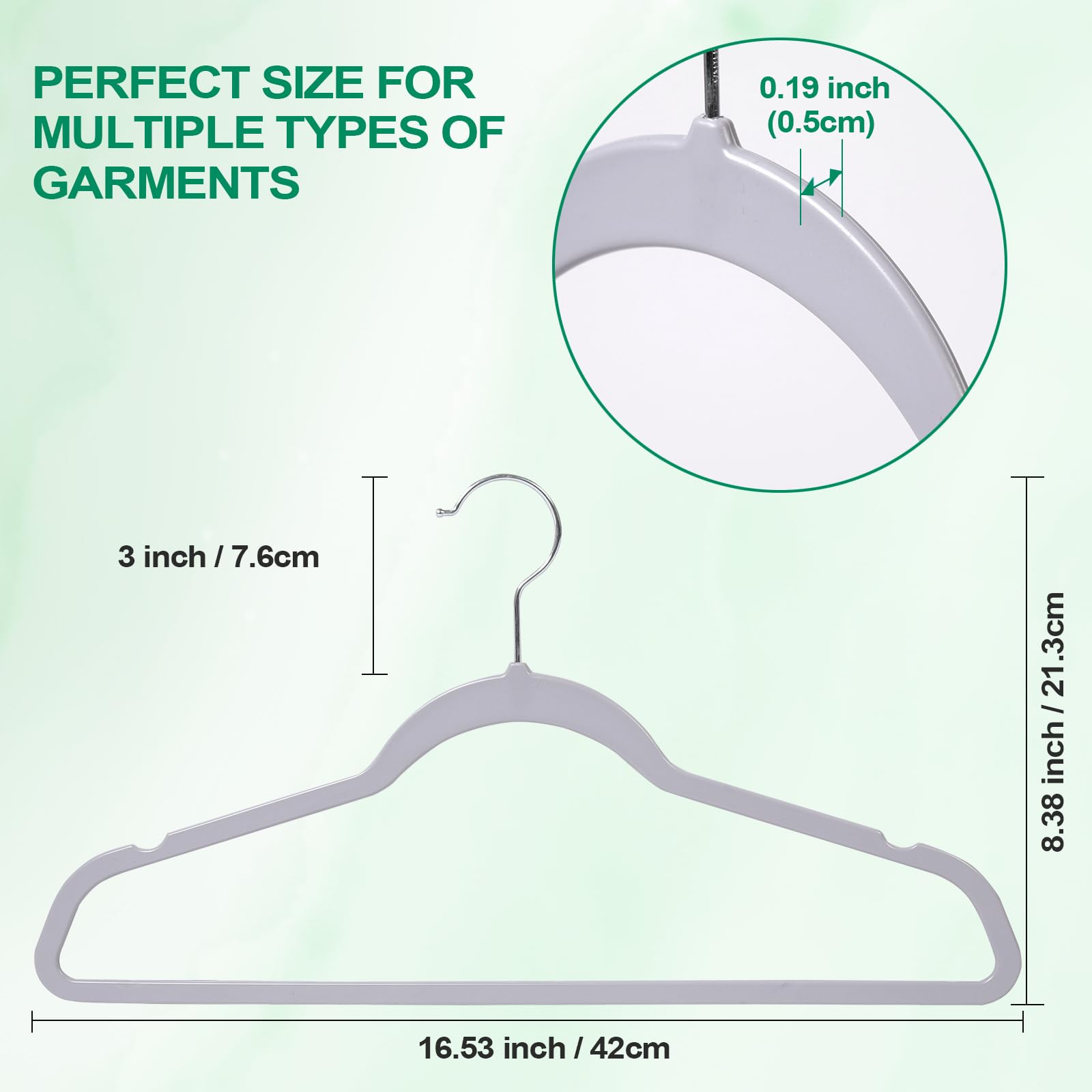 GUFUR space-saving closet hanger designed to maximize small apartment storage