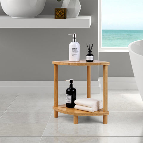Easy-clean surface of the GUGIGIP bamboo stool