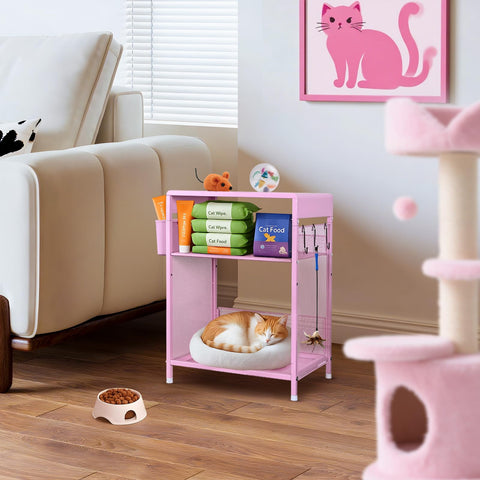 Gugsey easy-assembly nightstand shown with included tools.